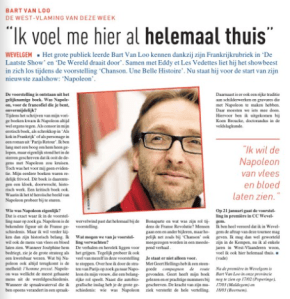 Deze Week, Streekkrant, Bart Van Loo