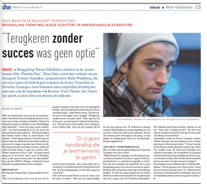 Themo Melikidze, Deze Week, Patriots Day